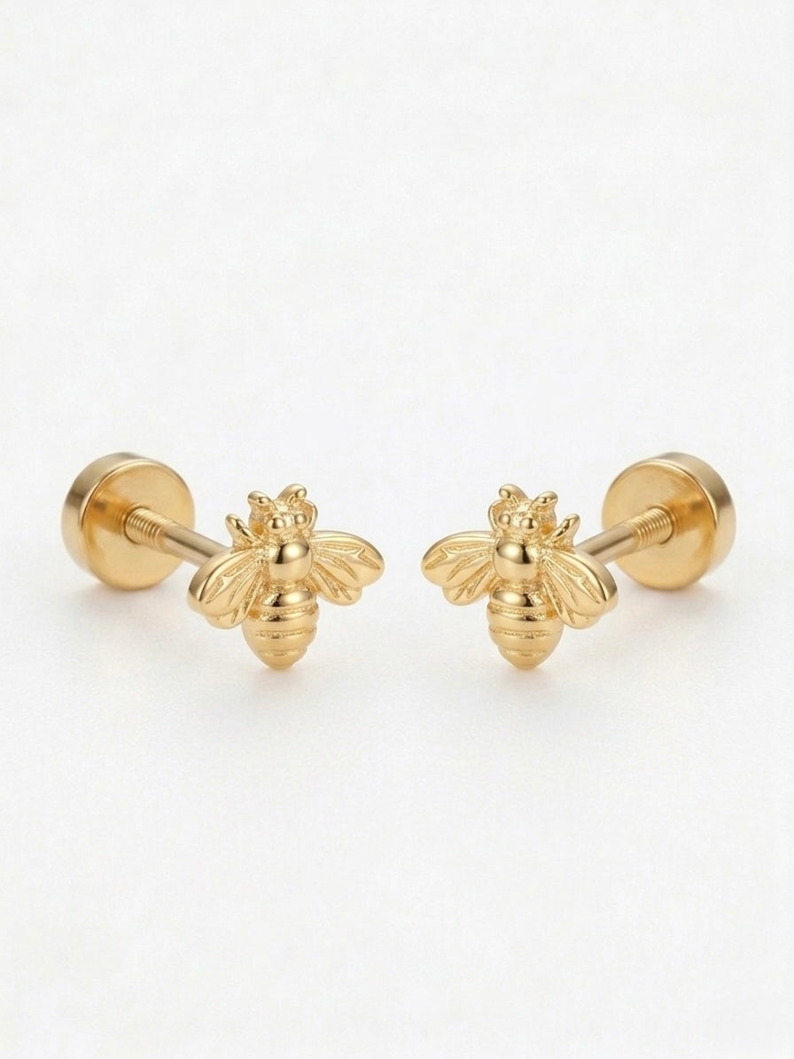 Aretes de abejitas